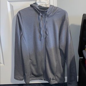 Under Armour zip up hoodie- size Medium